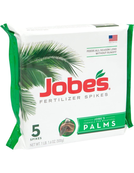 Picos de Fertilizante Jobe's 01010 para Palmeras 10-5-10 - 8 Piezas Picos de Fertilizante Jobe's 01010 para Palmeras 10-5-10 - 8 Piezas