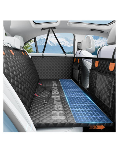 Funda de Asiento para Perros HikeSeptPals Naranja Negro 181kg