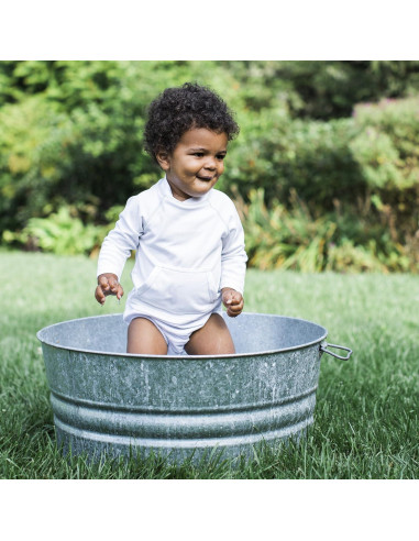 Pañal de Natación Reutilizable Green Sprouts 5T Blanco