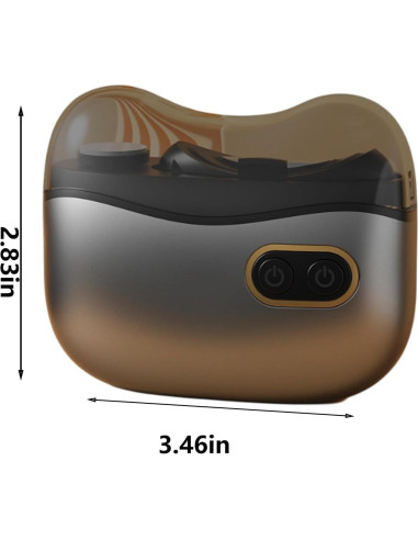 Cortador de Uñas Eléctrico Recargable PINjiaju 2-en-1 con Luz LED
