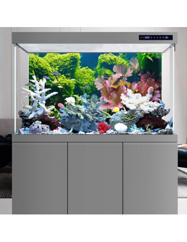 Fondo de Acuario 120x45 cm AWERT Plantas Acuáticas HD