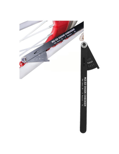 Comprobador de Cadena de Bicicleta Gugxiom - Indicador de Desgaste Comprobador de Cadena de Bicicleta Gugxiom - Indicador de Desgaste