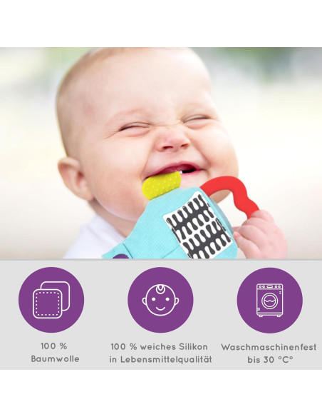 Guante de Dentición Gummee para Bebés 3-9 Meses - Mordedor Guante de Dentición Gummee para Bebés 3-9 Meses - Mordedor