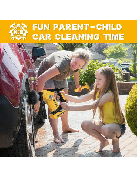 Juego de Lavado de Autos Eléctrico WishaLife para Niños Juego de Lavado de Autos Eléctrico WishaLife para Niños