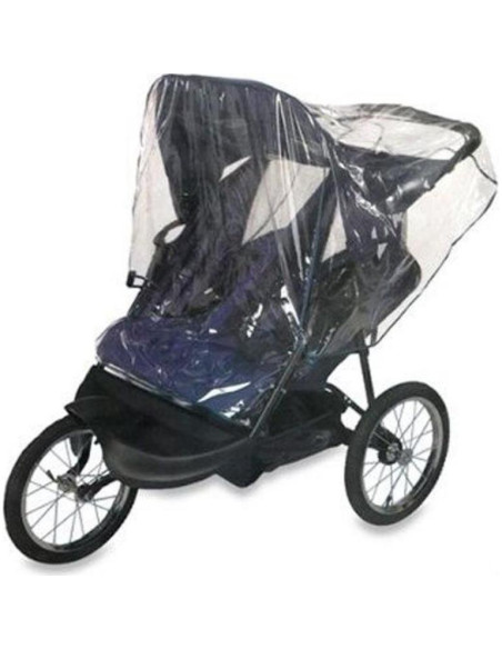 Funda Impermeable para Cochecito Doble Jogging Comfy Baby Funda Impermeable para Cochecito Doble Jogging Comfy Baby