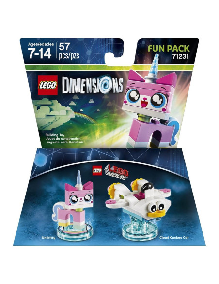 Paquete Unikitty LEGO Dimensions - CD-ROM 14x21cm Paquete Unikitty LEGO Dimensions - CD-ROM 14x21cm