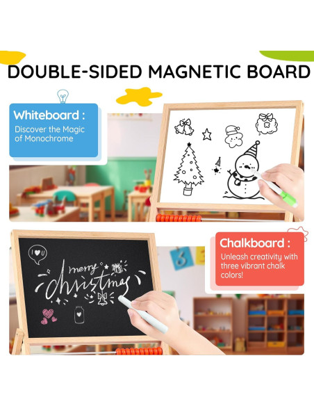 Letras y Números Magnéticos INNOCHEER - Juguete Educativo 3 en 1 Letras y Números Magnéticos INNOCHEER - Juguete Educativo 3 en 1