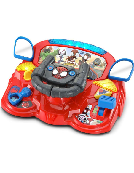 Conductor 2 en 1 VTech Spidey y sus amigos - Juguete educativo Conductor 2 en 1 VTech Spidey y sus amigos - Juguete educativo