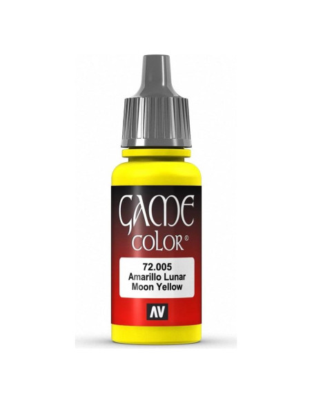 Pintura Acrílica Vallejo Game Color Amarillo Luna Pálida 17ml Pintura Acrílica Vallejo Game Color Amarillo Luna Pálida 17ml