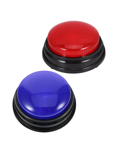 Botones de Respuesta Toyvian para Juegos de Fiesta y Aula, 2pcs Botones de Respuesta Toyvian para Juegos de Fiesta y Aula, 2pcs