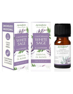 Aceite Esencial Aromafume Salvia Blanca y Lavanda 3x10ml