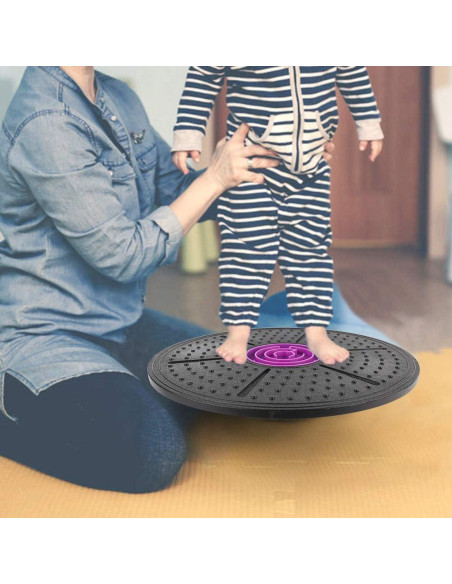 Tablero de Equilibrio Laberinto Fydun Púrpura 36cm para Yoga Tablero de Equilibrio Laberinto Fydun Púrpura 36cm para Yoga