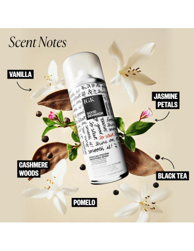 Set de Viaje IGK GOOD BEHAVIOR 4-en-1 y Alisador Espirulina