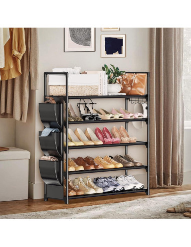Estante para Zapatos VILICK 5 Niveles Ahorra Espacio 20-25 Pares