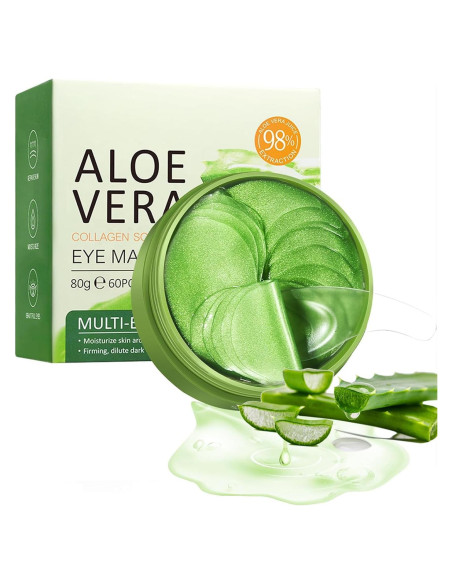 Parche para Ojos Eakroo - 60 PCS Hidratante Colágeno Parche para Ojos Eakroo - 60 PCS Hidratante Colágeno