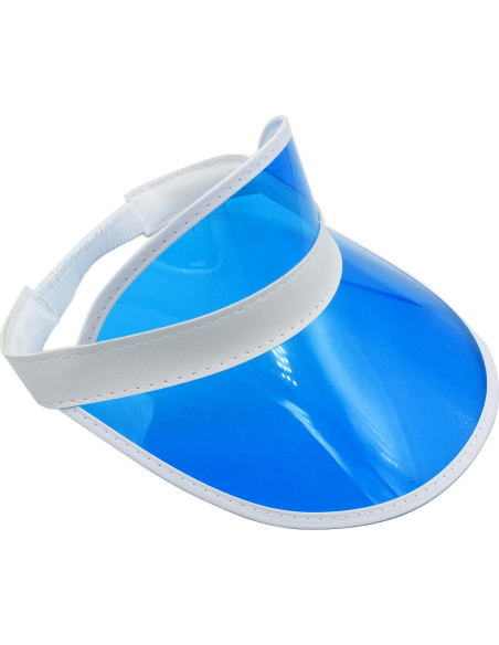 Visera Transparente de Sol Yuanhe 5PCS UV para Playa Visera Transparente de Sol Yuanhe 5PCS UV para Playa