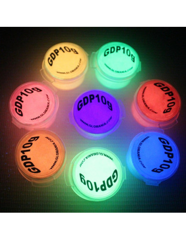 Polvo Pigmento Brillante Naranja ProFX 113.4g - Brilla en la Oscuridad