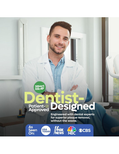 Cepillos de Dientes de Bambú SmartLifeco PRO - 6 Unidades Ecológicos