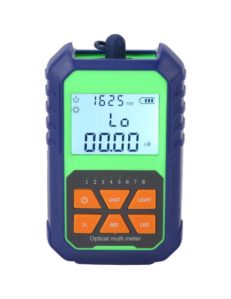 Medidor de Potencia Óptica Eujgoov 800-1700nm con Localizador Medidor de Potencia Óptica Eujgoov 800-1700nm con Localizador