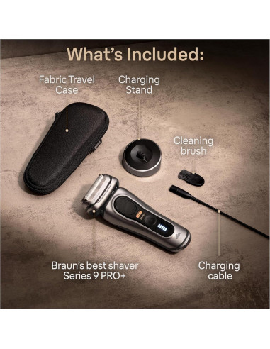 Afeitadora Eléctrica Braun Series 9 9517s PRO+ para Hombres