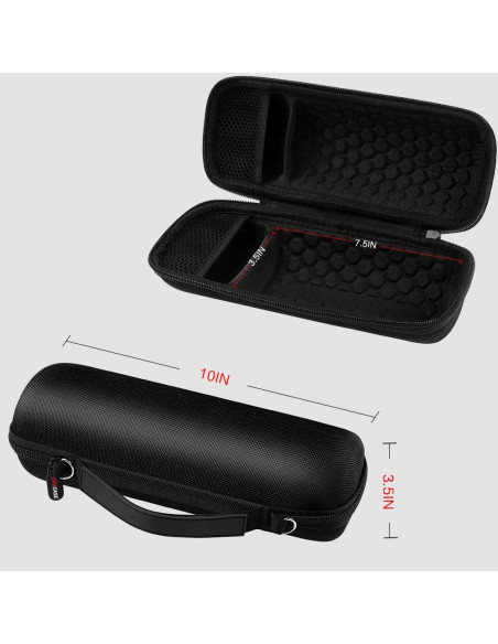 Funda para altavoz Comecase JBL Flip 7/6/5/4 - Negro Funda para altavoz Comecase JBL Flip 7/6/5/4 - Negro