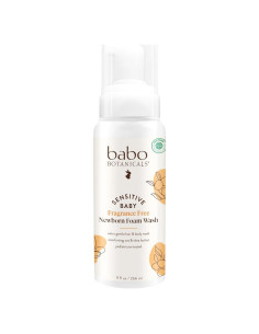 Jabón Espumoso para Bebés Babo Botanicals Sin Fragancia 325g