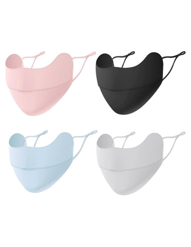Mascarilla Facial UV Protección Solar UPF 50+ Unisex - 4 Colores