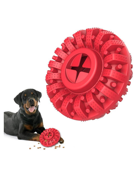 Juguete Indestructible para Perros Lewondr Rojo 13.68cm Juguete Indestructible para Perros Lewondr Rojo 13.68cm