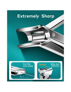 Cortauñas Portátil MR.GREEN de Acero Inoxidable 4mm 2