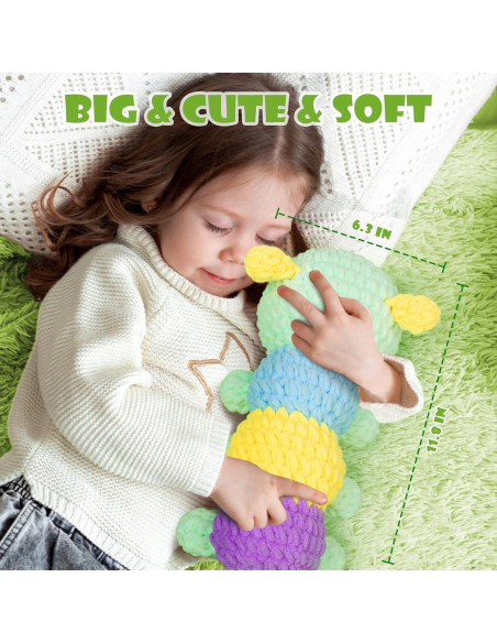 Kit de Crochet para Principiantes Crochetta Oruga DIY Kit de Crochet para Principiantes Crochetta Oruga DIY