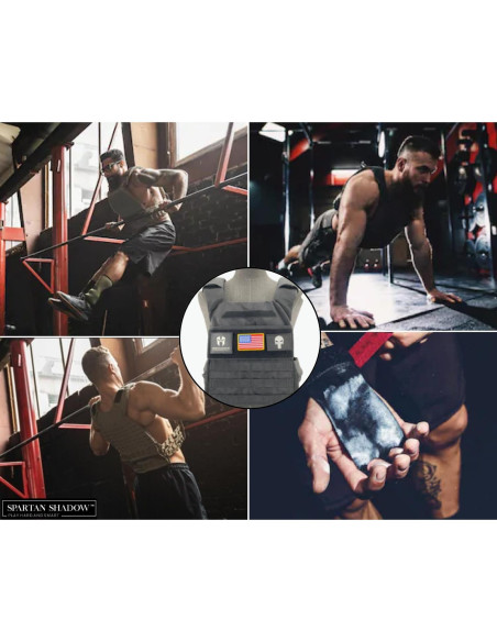 Chaleco con peso ajustable SPARTAN SHADOW 9kg para entrenamiento Chaleco con peso ajustable SPARTAN SHADOW 9kg para entrenamiento