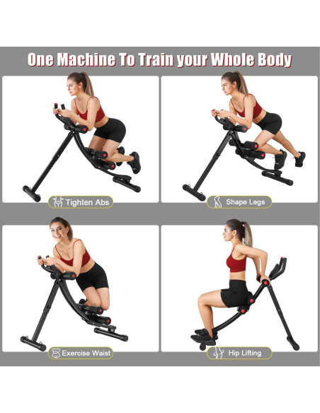 Máquina de Abdominales PINJAT Ajustable para Ejercicio en Casa Máquina de Abdominales PINJAT Ajustable para Ejercicio en Casa
