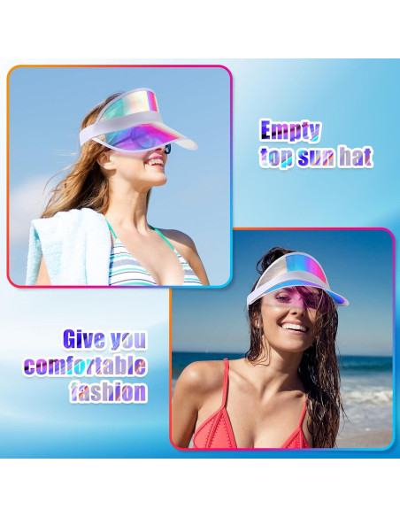 Gorras Visera de Verano Hercicy - 12 Pcs Protección UV Unisex Gorras Visera de Verano Hercicy - 12 Pcs Protección UV Unisex