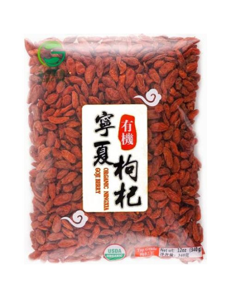 Baya de Goji Orgánica USDA OCM 227 g - Secas y Saludables Baya de Goji Orgánica USDA OCM 227 g - Secas y Saludables