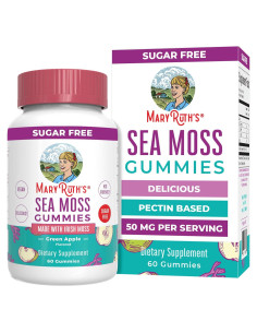 Gominolas Veganas MaryRuth con Musgo Irlandés 60 Unidades