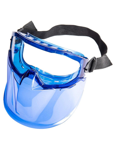 Gafas de Seguridad Eagle Eyes con Pantalla Facial Azul - UV 99.9%