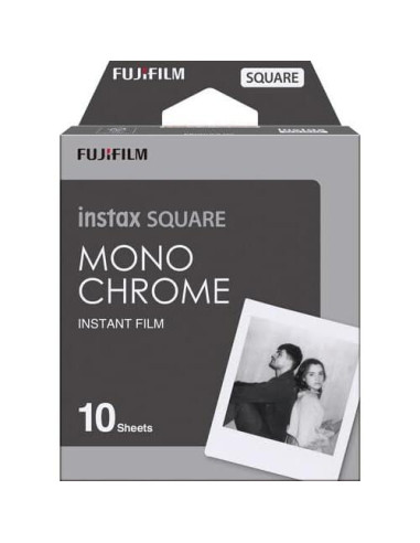 Película Instantánea Monocromo FUJIFILM INSTAX SQUARE - 20 Exposiciones