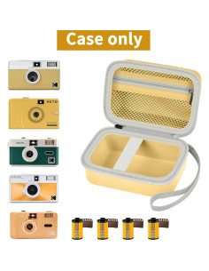 Funda de cámara Kodak Ektar H35 amarilla - Estuche organizador 2