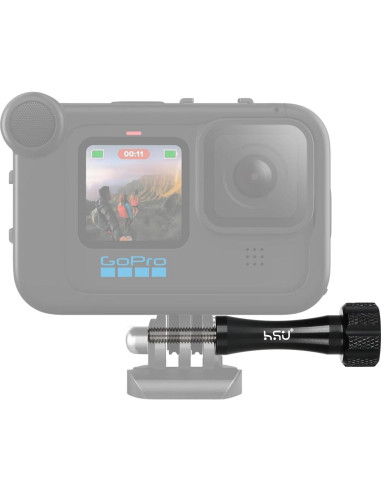Conjunto Montaje Dual Twin Aluminio HSU para GoPro Hero 4-13