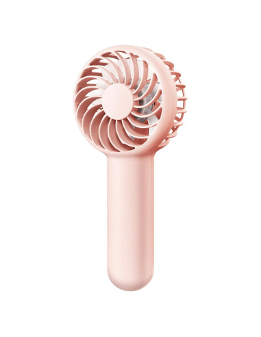 Ventilador Portátil Gaiatop Mini Rosa 3 Velocidades Recargable