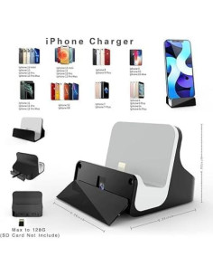 Cargador de Teléfono LIZVIE con Cámara Oculta 1080P 2