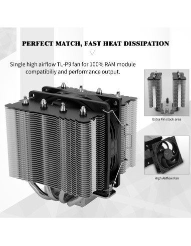Enfriador de CPU Thermalright Peerless Assassin 90 SE 110mm