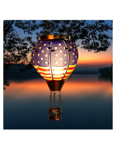Linterna Solar Globo Aerostático KelvinLux 21.5cm Impermeable