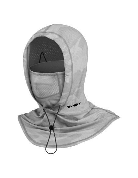 Mascarilla Balaclava Refrigerante YANIKY Gris Claro Transpirable Mascarilla Balaclava Refrigerante YANIKY Gris Claro Transpirable
