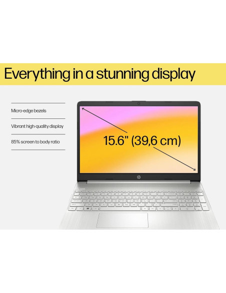 Laptop HP 15 - 15.6" Táctil HD, Intel i3, 16GB RAM, 512GB SSD Laptop HP 15 - 15.6" Táctil HD, Intel i3, 16GB RAM, 512GB SSD