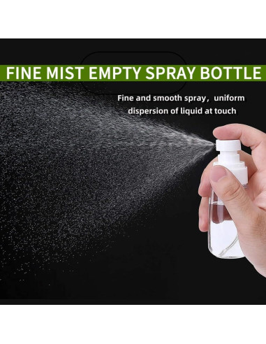 Botella Spray Neblina Fina TOSERSPBE 60ml - 2PCS