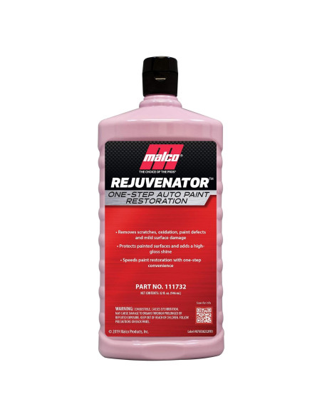 Restaurador de Pintura Automotriz Malco Rejuvenator 946 ml Restaurador de Pintura Automotriz Malco Rejuvenator 946 ml