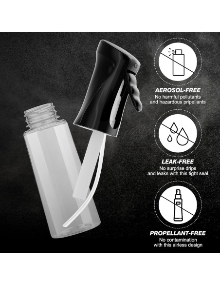 Botellas de Spray Continuo IMPORX 300ml - Paquete de 2 Botellas de Spray Continuo IMPORX 300ml - Paquete de 2