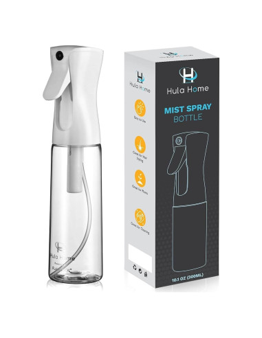 Botella Spray Hula Home 300ml - Niebla Fina Continua - Blanco