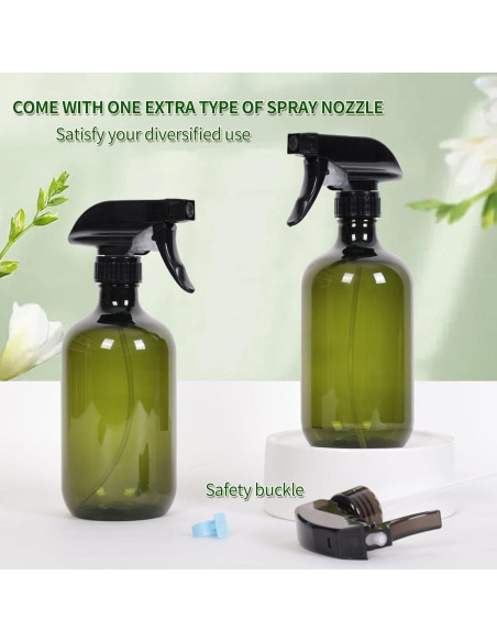 Botellas de Spray de Limpieza Calvalor 500 ml Verde - 2 Unidades Botellas de Spray de Limpieza Calvalor 500 ml Verde - 2 Unidades